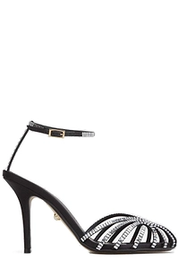 Aleví Milano Penelope Xtal Embellished Heeled Sandals