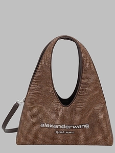 Alexander Wang Crystal-Embellished Shoulder Bag