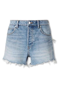 Alexander Wang Distressed Denim Shorts