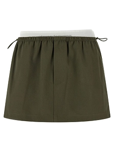 Alexander Wang Double Layer Waist Skirt