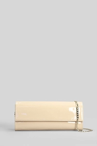 Aldo Castagna	Foldover-Top Chained Clutch Bag