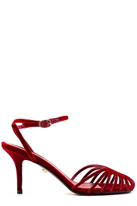 Aleví Milano Cage Ankle-Strap Heeled Sandals
