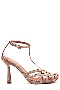 Aldo Castagna Lidia Crisscross Heeled Sandals