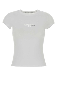 Alexander Wang Logo Printed Crewneck T-Shirt