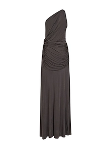 Alex Perry Draped One-Shoulder Dress