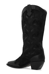Allsaints Dolly Western Heeled Boots