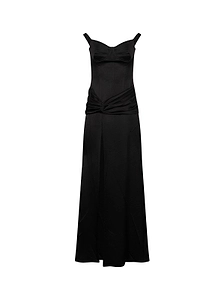 Alex Perry Off Shoulder Knot Gown