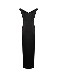 Alex Perry Off Shoulder Column Dress