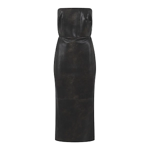 Alex Perry Strapless Midi Dress