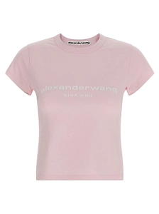 Alexander Wang Logo Baby Rhinestone T-Shirt