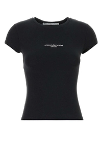 Alexander Wang Logo Printed Crewneck T-Shirt