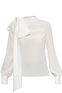 Alexander Mcqueen Bow Detail Top