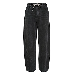 Alexander Wang Logo Patch Drawstring Jeans