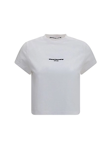 Alexander Wang Shrunken Logo T-Shirt