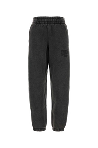 Alexander Wang Logo Printed Terry Sweatpants