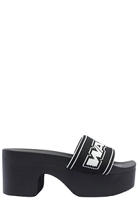 Alexander Wang Logo Strap Platform Sandals