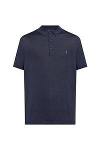 Allsaints Embroidered Polo Shirt