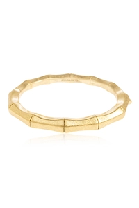 Allsaints Engraved Hinged Bangle Bracelet