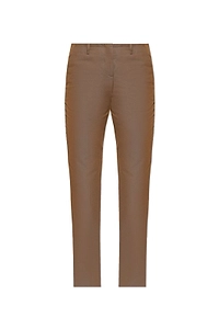 Alexander Mcqueen Crease-Front Slim Pants