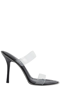 Alexander Wang Nova Double Strap Heeled Sandals
