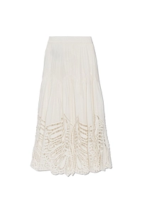 Allsaints Femi Crochet Hem Skirt