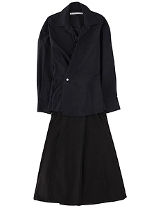 Alexander Wang Pre-Styled Wrapped Mini Dress