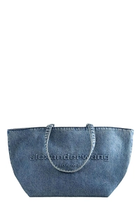 Alexander Wang Punch Logo Embossed Tote Bag