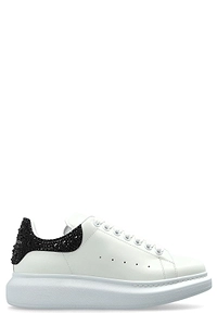 Alexander Mcqueen Crystal Heel Low-Top Sneakers