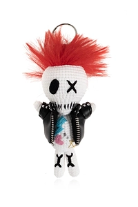 Alexander Mcqueen Crochet Doll Bag Charm