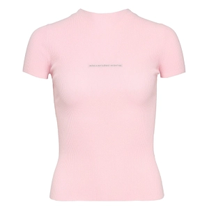 Alexander Wang Ribbed Short-Sleeved T-Shirt