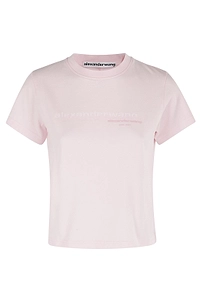 Alexander Wang Shrunken Logo T-Shirt
