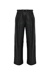 Allsaints Fran Wide-Leg Leather Pants