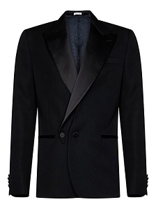 Alexander Mcqueen Double-Breasted Tailored Blazer