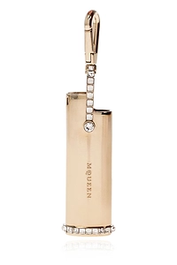 Alexander Mcqueen Embellished Lighter Case Bag Charm