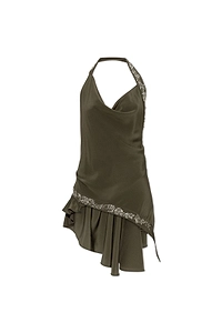 Alexander Mcqueen Embellished Asymmetric Top