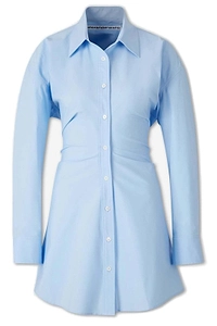 Alexander Wang Stretch Zip Shirt Dress