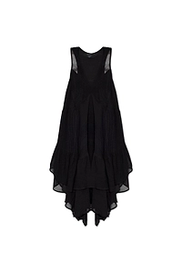 Allsaints Gretel Ruffled Draped Dress