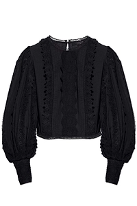 Allsaints Hart Lace Panel Top