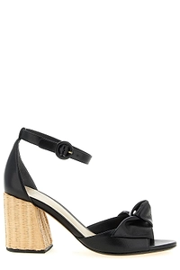 Alexandre Birman Maxi Clarita Raffia Heel Sandals
