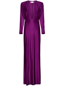 Alexandre Vauthier V-Neck Long Dress