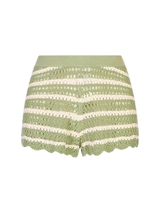 Alice + Olivia Bobbi Crochet Shorts