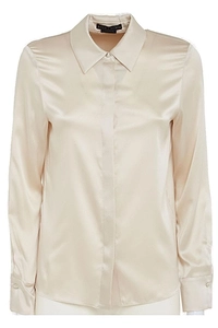 Alice + Olivia Long-Sleeved Buttoned Blouse