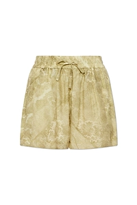 Allsaints Isla Printed Drawstring Shorts