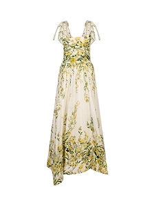 Alice + Olivia Haven Floral-Printed Maxi Dress