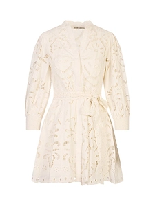 Alice + Olivia Lucy Mini Shirt Dress