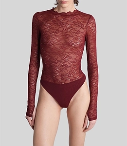 Alice + Olivia Taeyn Lace Bodysuit