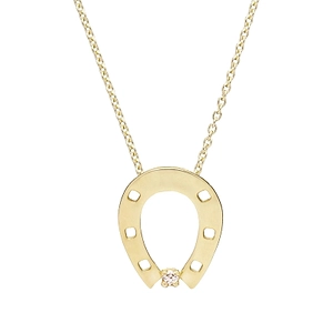 Aliita Horseshoe Pendant Necklace
