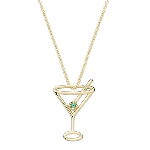 Aliita Martini Pendant Necklace