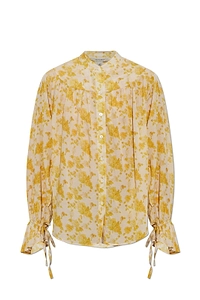 Allsaints Kara Floral Button Blouse