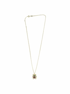 Aliita Scarab Pendant Necklace